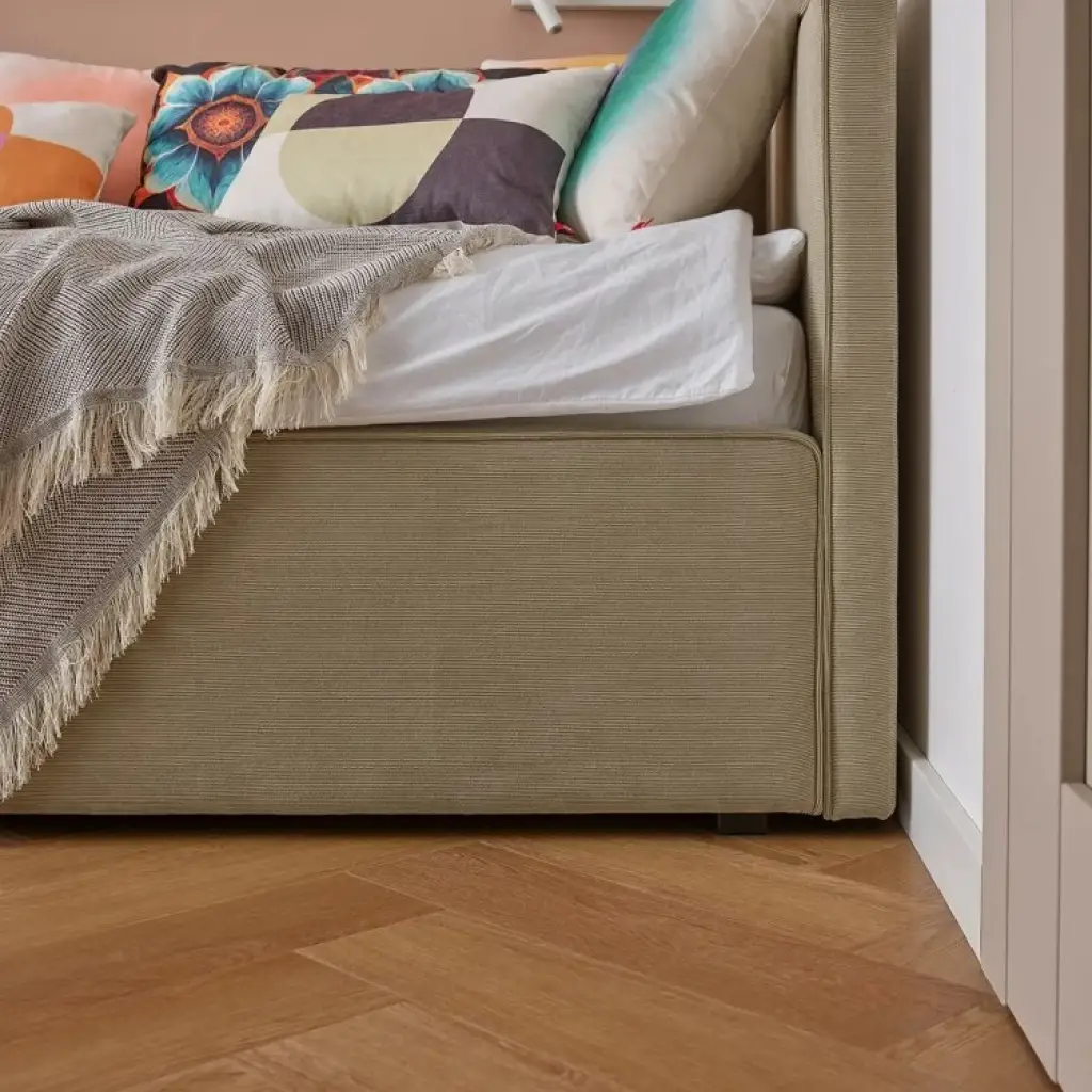 Panele winylowe SPC z podkładem Jodełka Dąb Montana Klasa 33 6 mm, 6067557, Panele winylowe, Rega, VOX