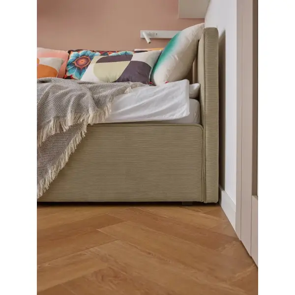 Panele winylowe SPC z podkładem Jodełka Dąb Montana Klasa