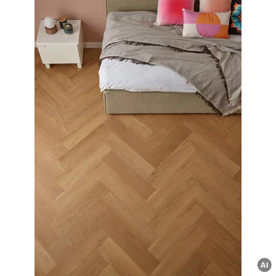 Panele winylowe SPC z podkładem Jodełka Dąb Montana Klasa 33 6 mm, 6067557