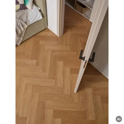 Panele winylowe SPC z podkładem Jodełka Dąb Montana Klasa 33 6 mm, 6067557
