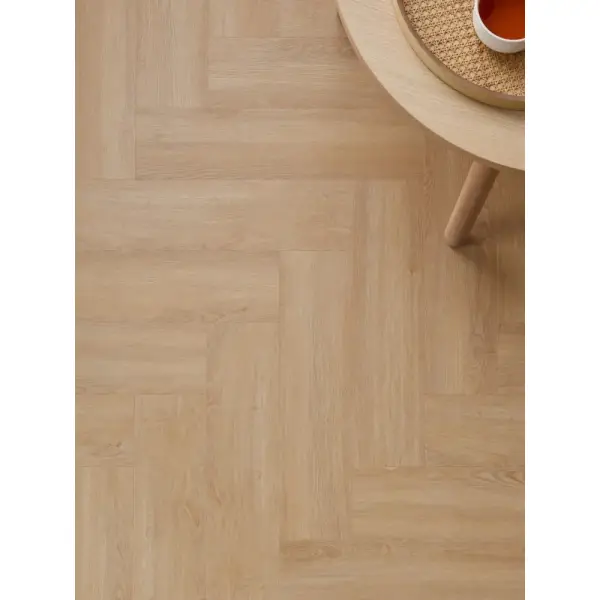 Panele winylowe SPC z podkładem Jodełka Dąb Kansas Klasa