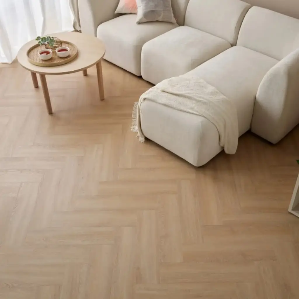 Panele winylowe SPC z podkładem Jodełka Dąb Kansas Klasa 33 6 mm, 6067553, Panele winylowe, Rega, VOX