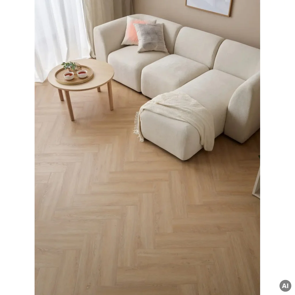 Panele winylowe SPC z podkładem Jodełka Dąb Kansas Klasa 33 6 mm, 6067553, Panele winylowe, Rega, VOX
