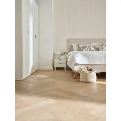 Panele winylowe SPC z podkładem Jodełka Dąb Iowa Klasa 33 6 mm, 6067558