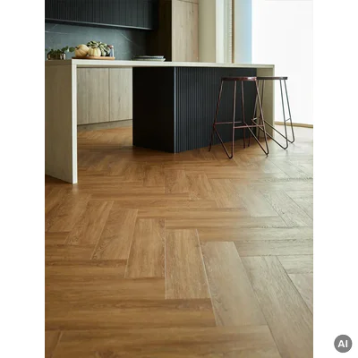 Panele winylowe SPC z podkładem Jodełka Dąb Phoenix Klasa 33 6 mm, 6067554