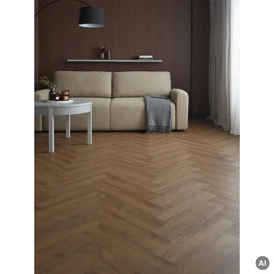 Panele winylowe SPC z podkładem Jodełka Dąb Nevada Klasa 33 6 mm, 6067555