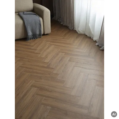 Panele winylowe SPC z podkładem Jodełka Dąb Nevada Klasa 33 6 mm, 6067555
