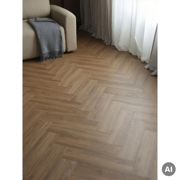 Panele winylowe SPC z podkładem Jodełka Dąb Nevada Klasa