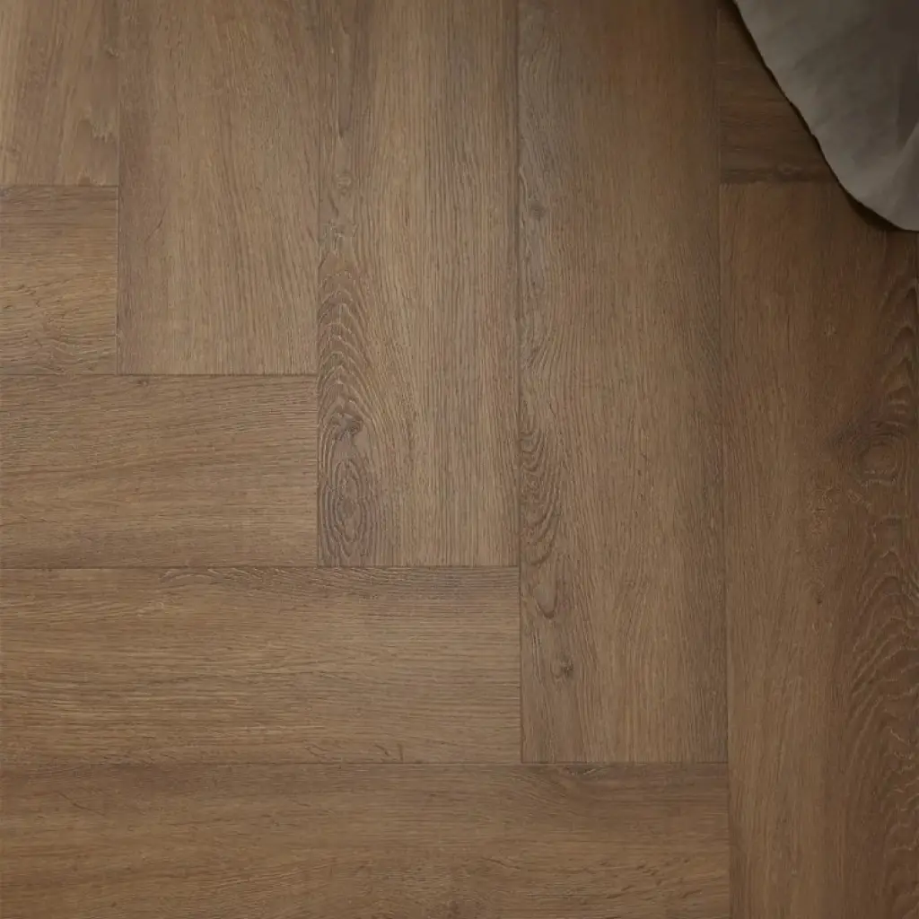 Panele winylowe SPC z podkładem Jodełka Dąb Nevada Klasa 33 6 mm, 6067555, Panele winylowe, Rega, VOX