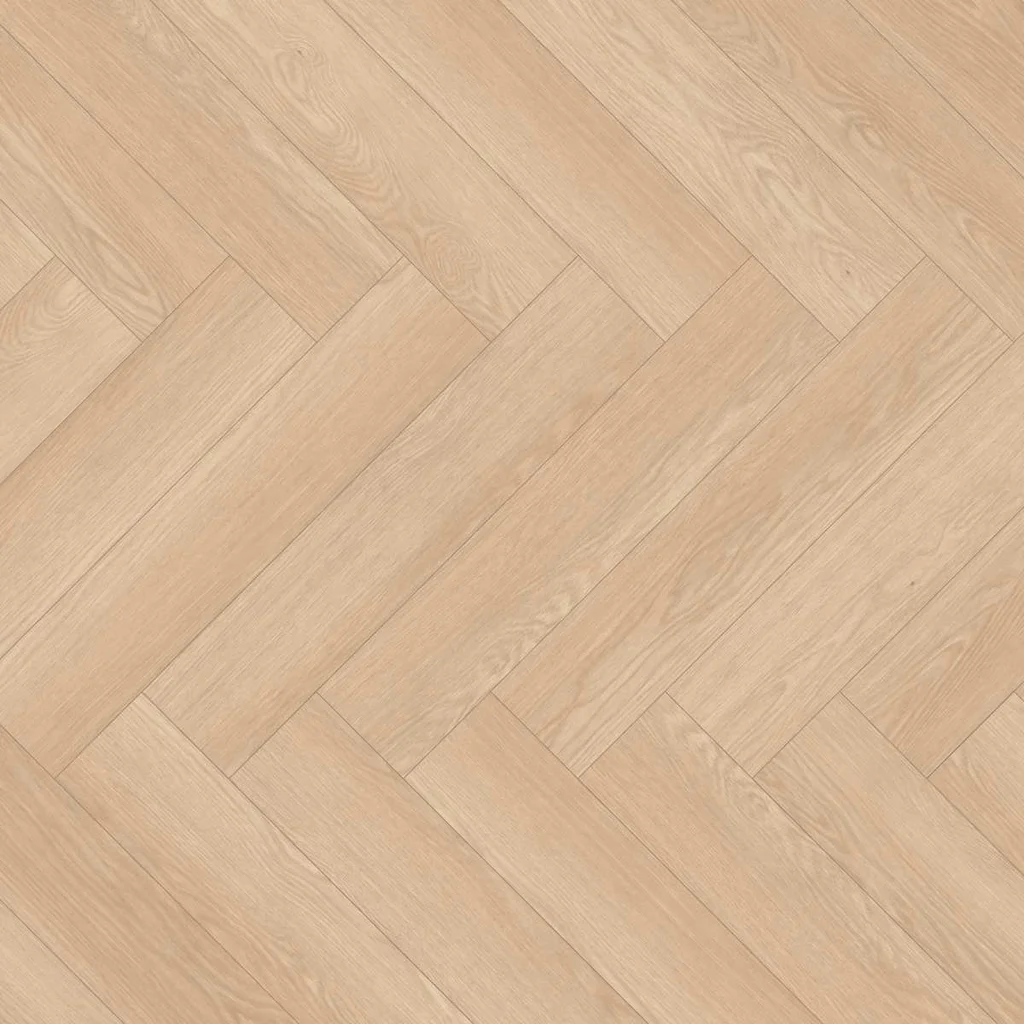 Panele podłogowe Jodełka Dąb Baronia piaskowy AC4 8 mm, 1806666, Panele podłogowe, NatureSense Herringbone, Egger