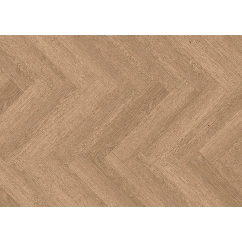 Panele podłogowe Jodełka Dąb Baronia brązowy AC4 8 mm, 1806803, Panele podłogowe, NatureSense Herringbone, Egger