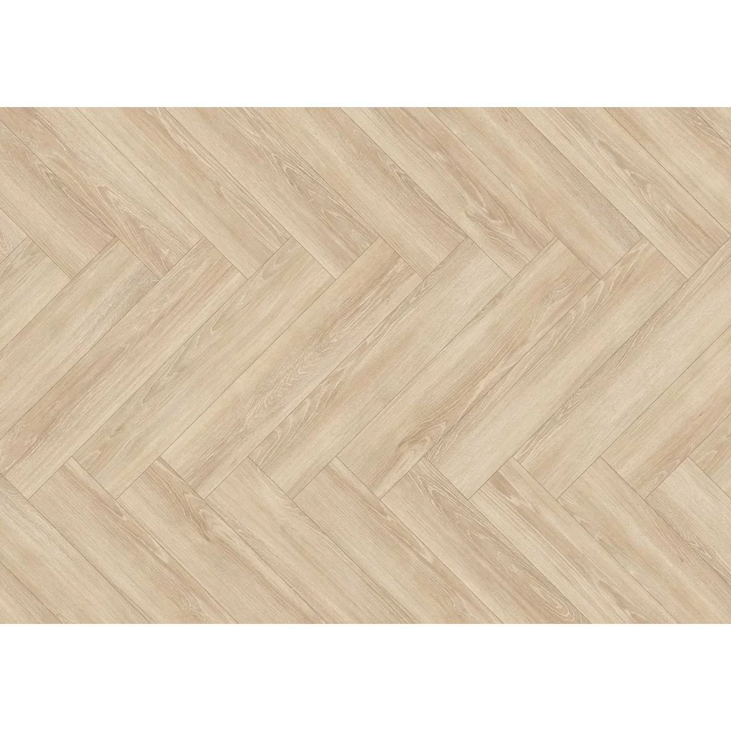 Panele podłogowe Jodełka Dąb Newport kremowy AC4 8 mm, 1806784, Panele podłogowe, NatureSense Herringbone, Egger