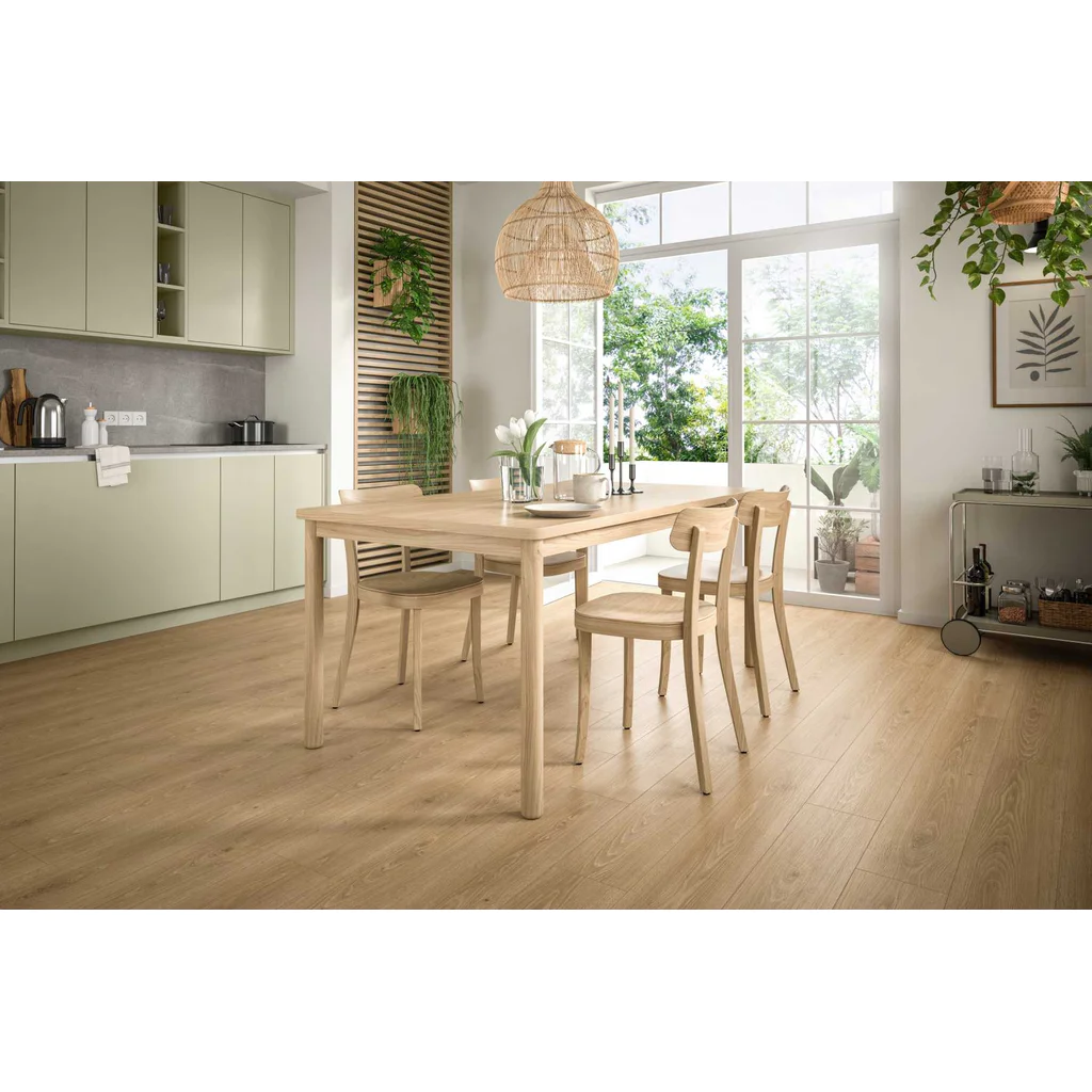 Panele podłogowe Dąb Treviso naturalny AC4 8 mm, 1799255, Panele podłogowe, NatureSense Classic Aqua+ 72h, Egger