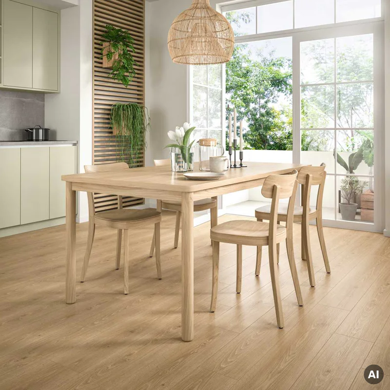 Panele podłogowe Dąb Treviso naturalny AC4 8 mm, 1799255 -