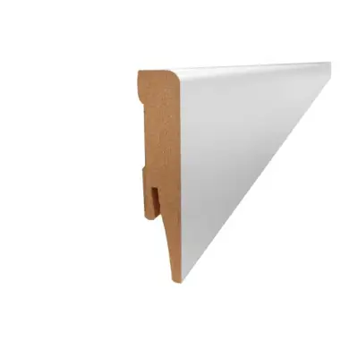 Listwa przypodłogowa Invado Biała P129, 100129392