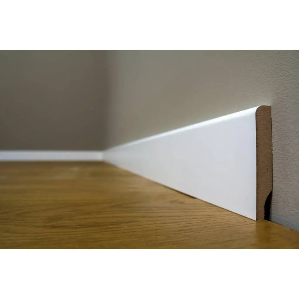 Listwa przypodłogowa Invado Biała P129, 100129392, Listwy przypodłogowe, Invado listwy, Invado