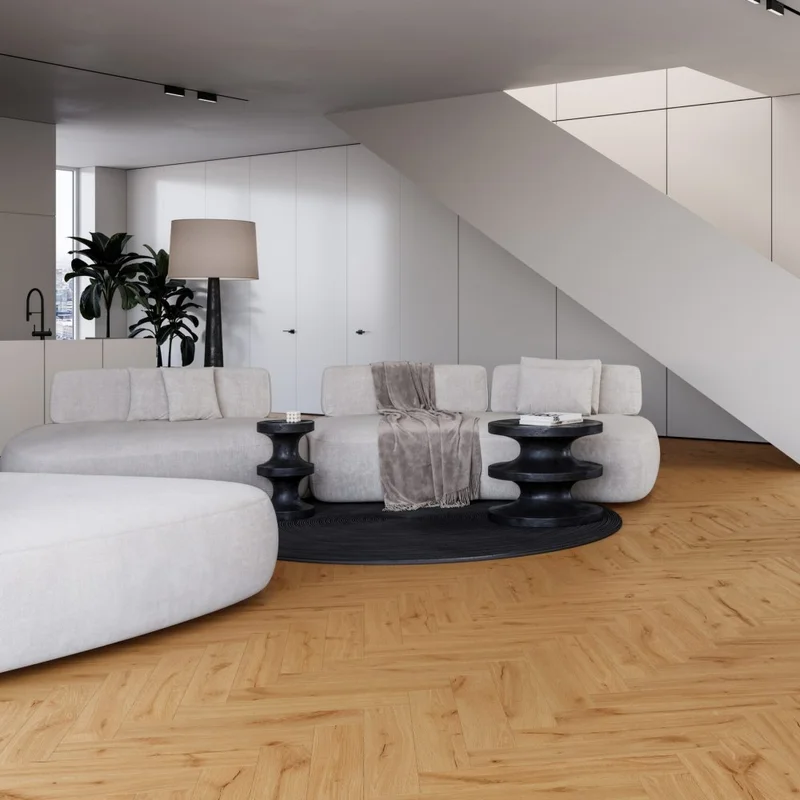 Panele winylowe SPC Jodełka Dąb Imbirowy DP5000027 Klasa 3