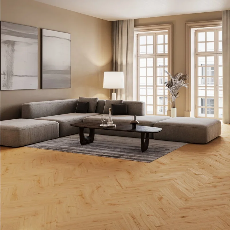 Panele winylowe SPC Jodełka Dąb Imbirowy DP5000027 Klasa 3