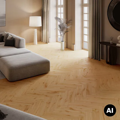 Panele winylowe SPC Jodełka Dąb Imbirowy DP5000027 Klasa 34 5 mm, SW4HMX-FHLA1-DP5XXX-EGINF