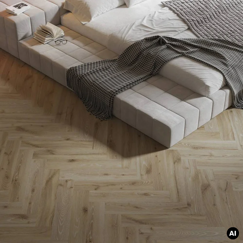 Panele winylowe SPC Jodełka Dąb Pustynny DP5000031 Klasa 3