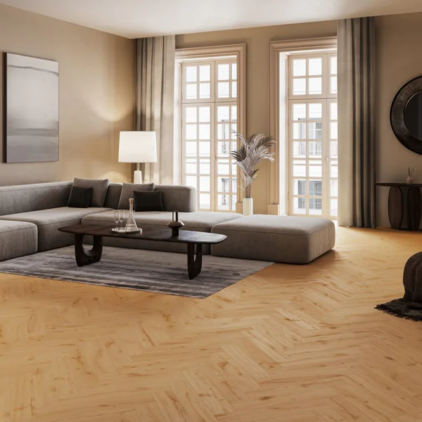 Panele winylowe SPC z podkładem Dąb Imbirowy Naturalny 6 m