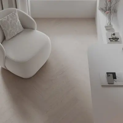 Panele winylowe ze zintegrowanym podkładem SPC Dąb Jedwabny  DP5000030 Klasa 34 6 mm, SW4HMO-HHLA1-DP5XXX-ESILA