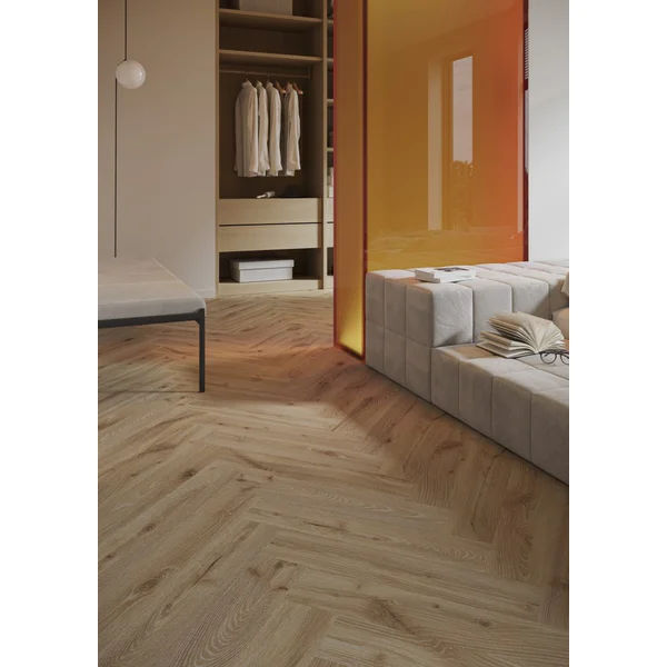 Panele winylowe SPC z podkładem Dąb Pustynny Naturalny 6 m