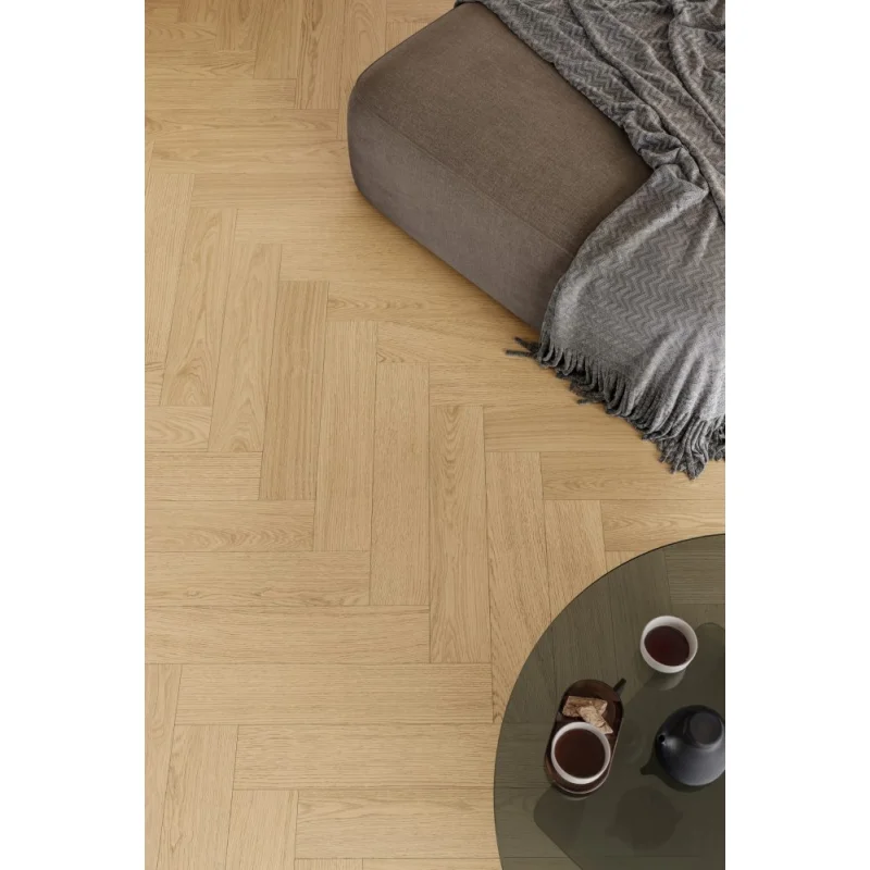 Panele winylowe ze zintegrowanym podkładem SPC Dąb Kremowy