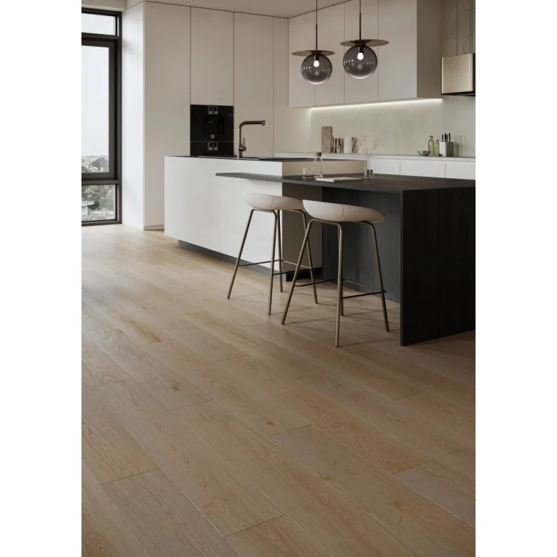 Panele winylowe ze zintegrowanym podkładem SPC Dąb Morelow