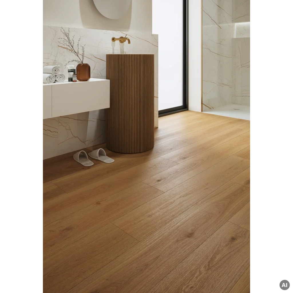 Panele winylowe ze zintegrowanym podkładem SPC Dąb Mosiężny DP3000024 Klasa 34 5.5 mm, SW4IMO-GSTAN-DP3XXX-EBRAC, Panele winylowe, Next Step Standard +, Barlinek