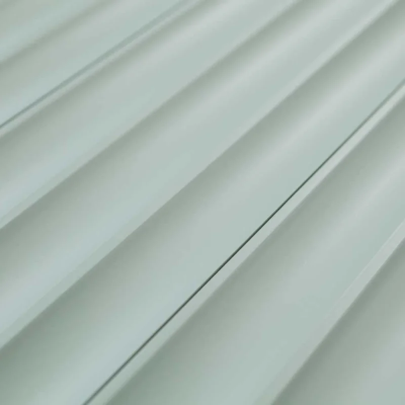 Lamele kolorowe Matt Soft Touch Relax Green U 735 Wave, 1200