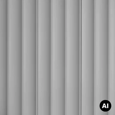 Lamele Supra Mat Timeless Grey U 3017 Wave, 120038288