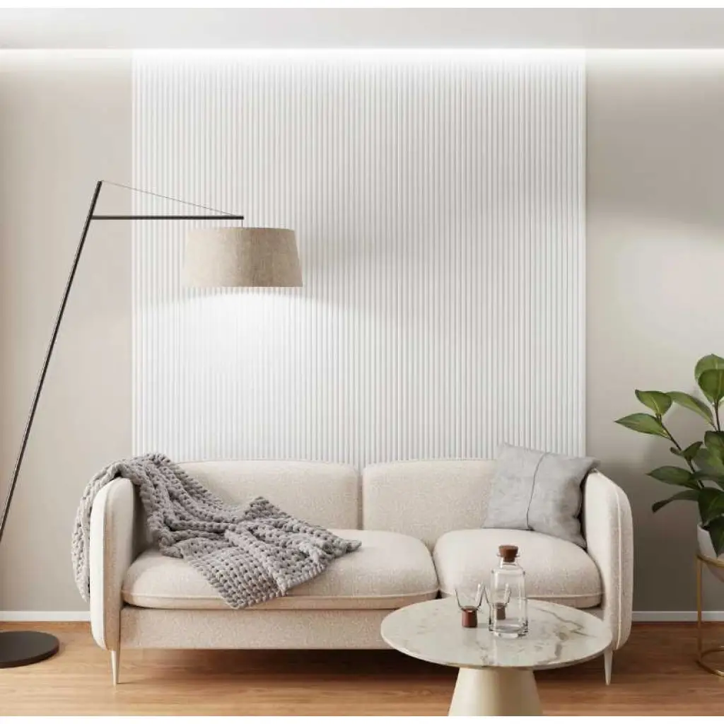 Zestaw Lamele wodoodporne Białe S, Listwa zakończeniowa Biała S Lewa, Listwa zakończeniowa Biała S Prawa, Y00010, Y00L10, Y00P10, Zestaw, Lamele Salag, Salag