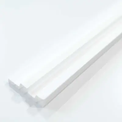 Zestaw Lamele wodoodporne Białe S, Listwa zakończeniowa Biała S Lewa, Listwa zakończeniowa Biała S Prawa, Y00010, Y00L10, Y00P10