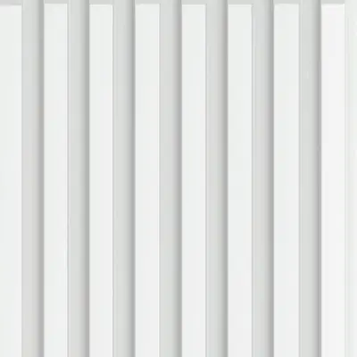 Zestaw Lamele wodoodporne Białe S, Listwa zakończeniowa Biała S Lewa, Listwa zakończeniowa Biała S Prawa, Y00010, Y00L10, Y00P10