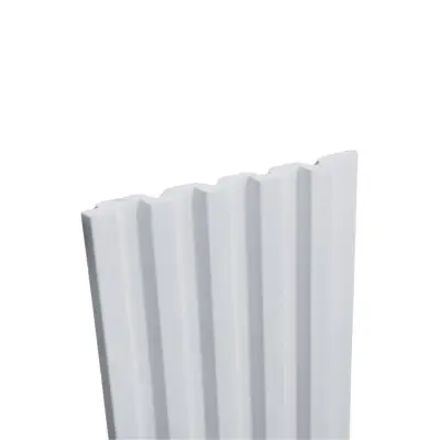 Zestaw Lamele wodoodporne Białe S, Listwa zakończeniowa Biała S Lewa, Listwa zakończeniowa Biała S Prawa, Y00010, Y00L10, Y00P10