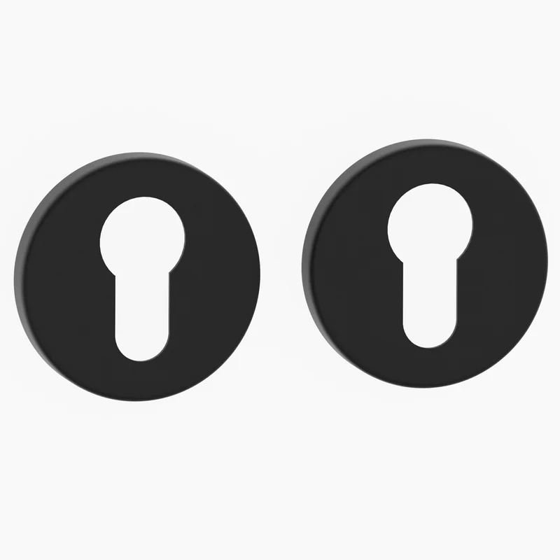 Rozeta okrągła Roana WB pod wkładkę Czarna, 590760971380