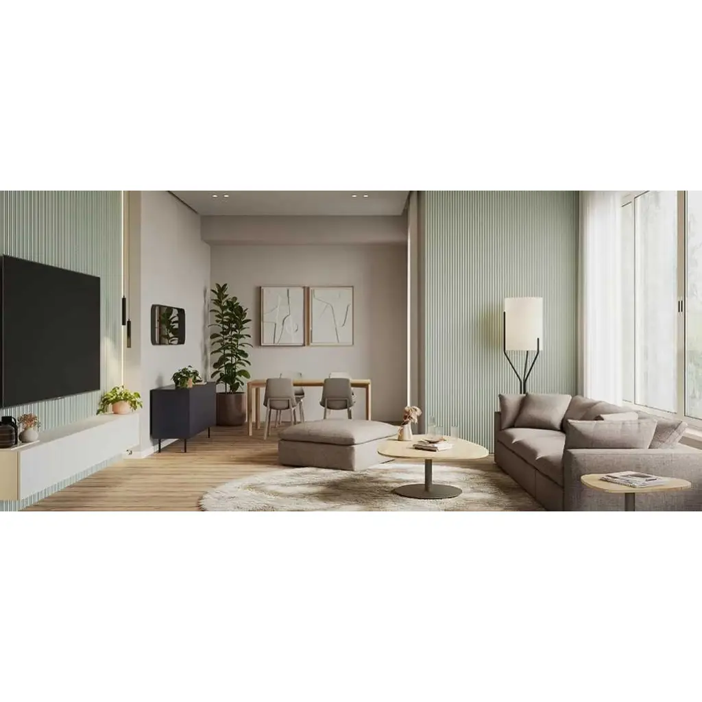 Lamele kolorowe Matt Soft Touch Relax Green MS 735, 120047066, Lamele, Lamele kolorowe, AGT