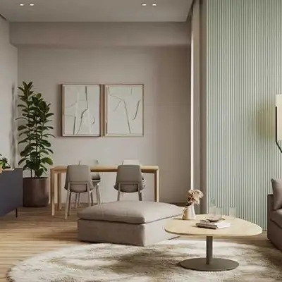 Lamele kolorowe Matt Soft Touch Relax Green MS 735, 120047066