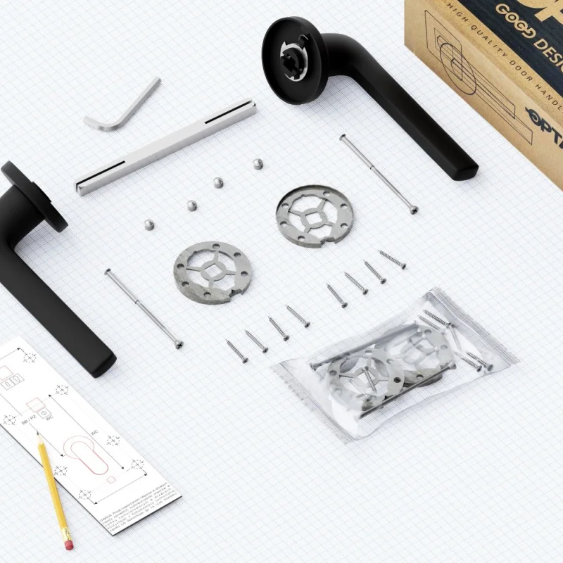 Klamka Roana Czarna, 5907609715951 - 3