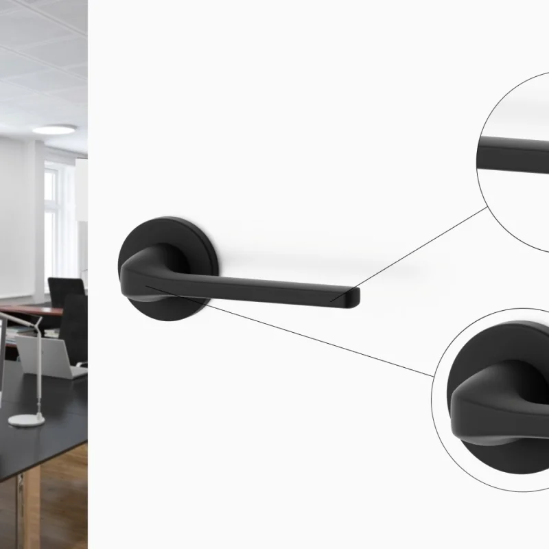 Klamka Roana Czarna, 5907609715951 - 5