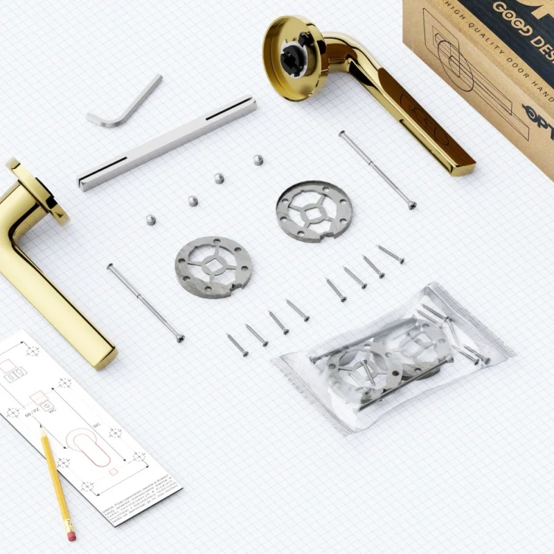 Klamka Roana Złota, 5907609715968 - 3