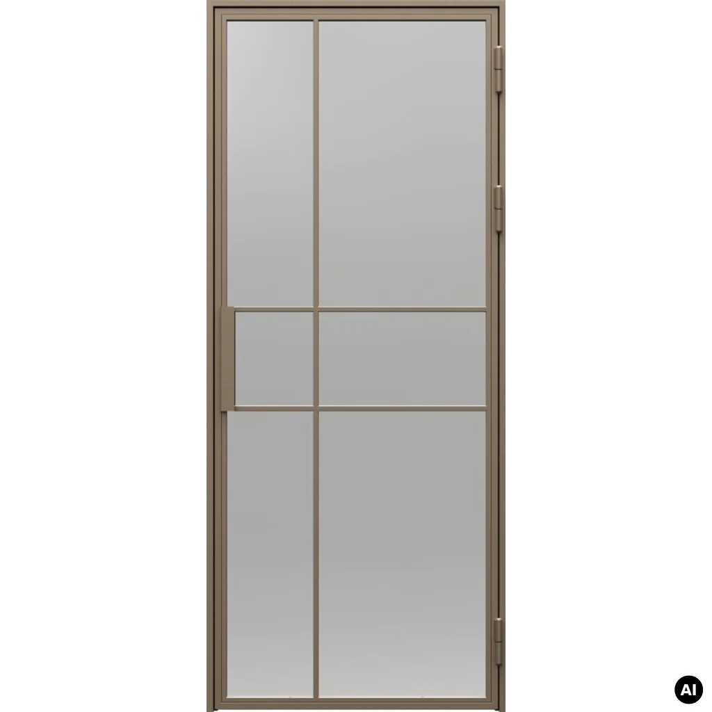 Drzwi Model 4, Drzwi wewnętrzne, PORTA LOFT STALOWE, PORTA