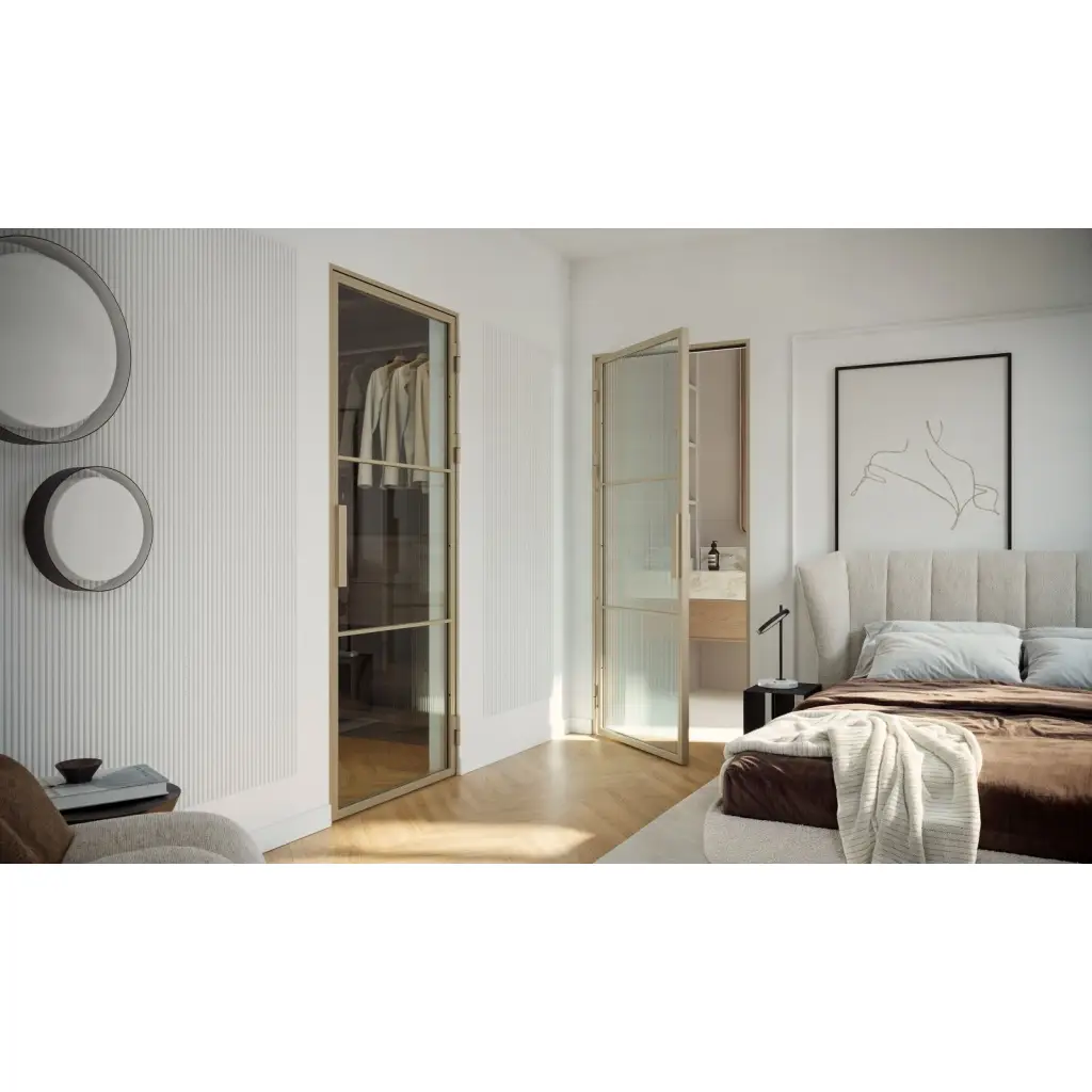 Drzwi Model 4, Drzwi wewnętrzne, Porta LOFT STALOWE, PORTA