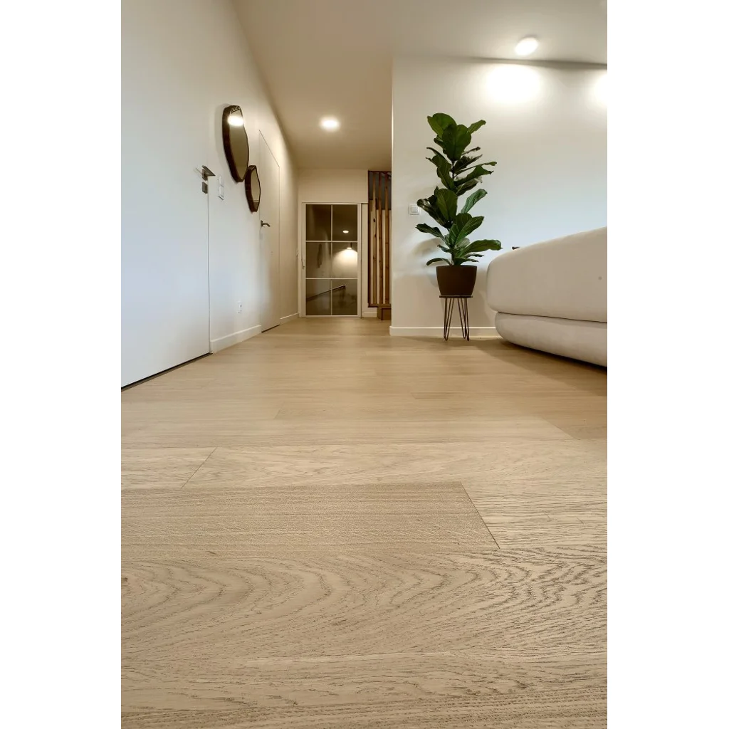 Podłoga Drewniana Dąb Naturalny Rustic Bielony 8.5 mm, VDZ143, Deska warstwowa, Hard Floor Deska warstwowa, Hard Floor