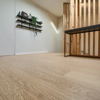 Podłoga Drewniana Dąb Naturalny Rustic Bielony 8.5 mm, VDZ143