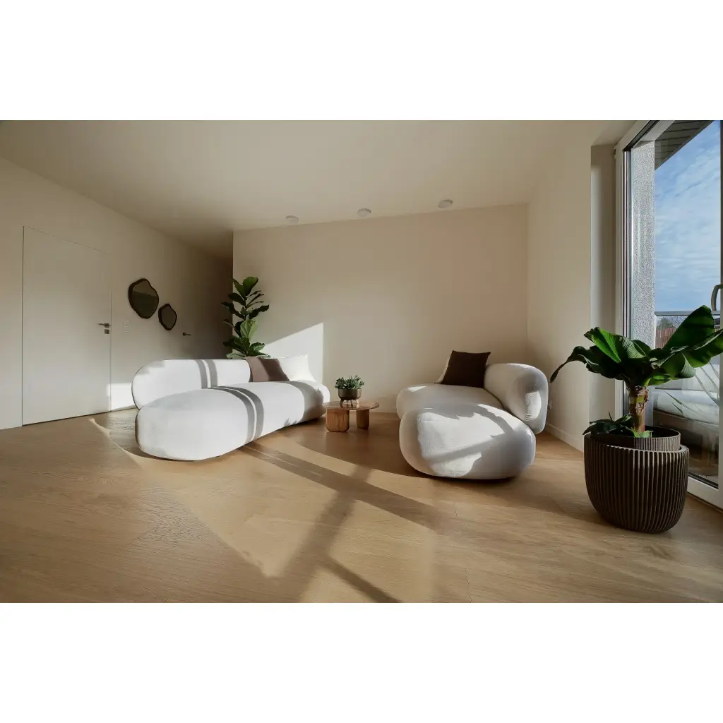 Podłoga Drewniana Dąb Naturalny Rustic Bielony 8.5 mm, VDZ143, Deska warstwowa, Hard Floor Deska warstwowa, Hard Floor