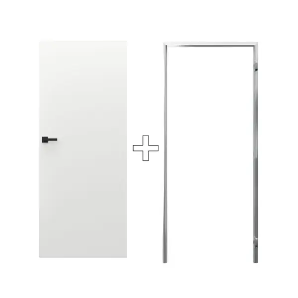 Zestaw Drzwi ukryte + Ościeżnica Porta HIDE Odwrotna przyl