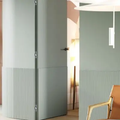 Zestaw Drzwi ukryte + Ościeżnica Porta HIDE Odwrotna przylga (otwierane do wewnątrz) Prawe 70cm plaster miodu, SPP1110P07LBP0A7U0H000, OPP100LP070000AN200000