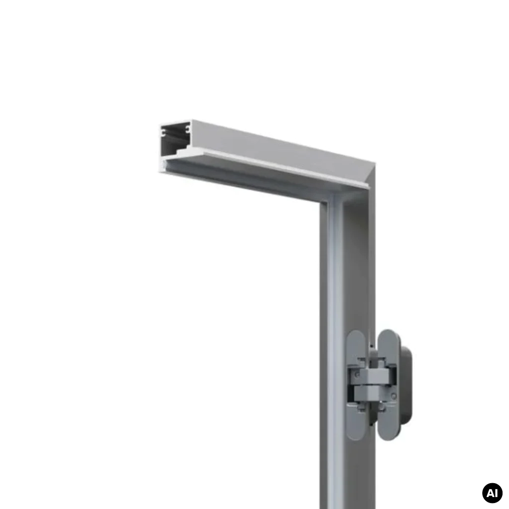 Zestaw Drzwi ukryte + Ościeżnica Porta HIDE Odwrotna przylga (otwierane do wewnątrz) Prawe 70cm plaster miodu, SPP1110P07LBP0A7U0H000, OPP100LP070000AN200000, Zestaw, PORTA HIDE, PORTA